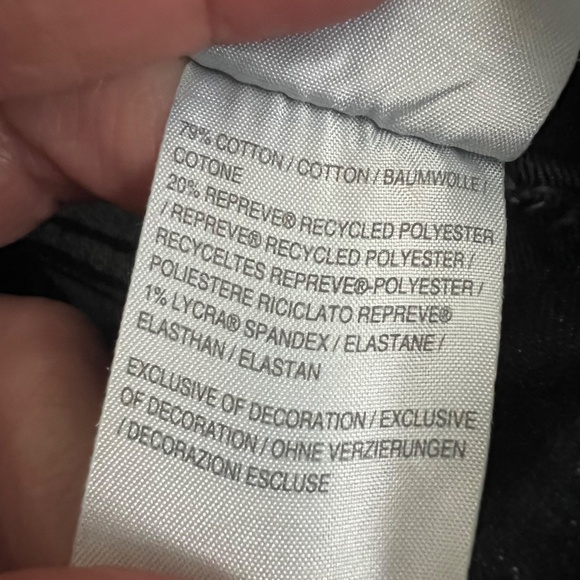 👖|•SUSAN GRAVER•| Dark Wash Girlfriend Jeans Size 14 L28👖 - Picture 6 of 6